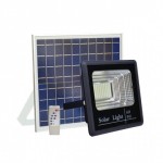 solarni 60W 6500K 1375lm SMD LED reflektor crni