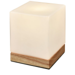 Cube Stona Lampa Drvo Staklo